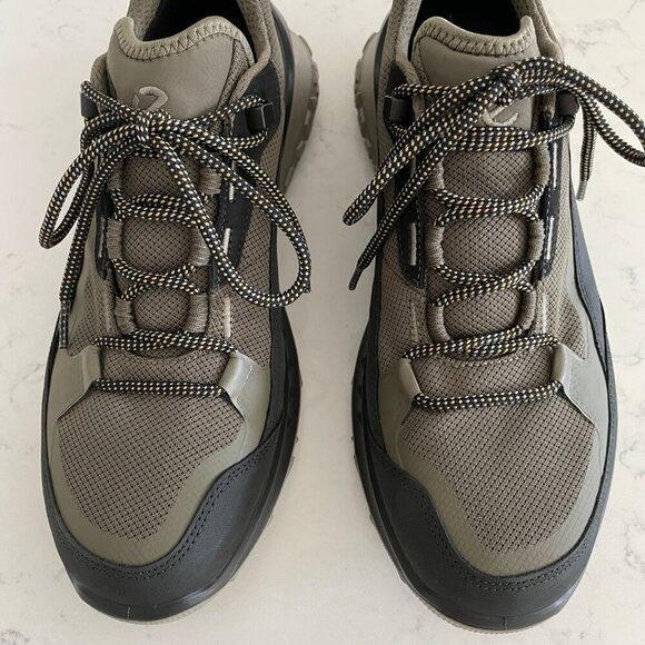 Ecco Ult-Trn Denmark SREDEBRO Waterproof Michelin Sneakers Green Black Sz 41 - Picture 14 of 16